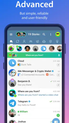 iMe: Telegram AI Mesajlaşma