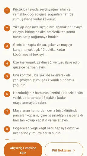 İnternetsiz Poğaça Tarifleri
