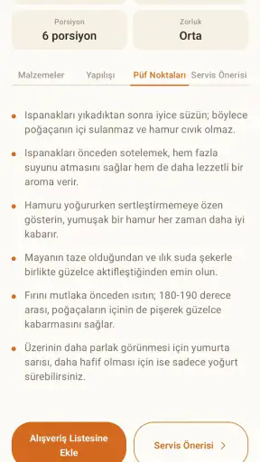 İnternetsiz Poğaça Tarifleri