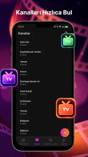 IPTV Oynatıcı: Çevrim İçi TV