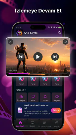 IPTV Oynatıcı: Çevrim İçi TV