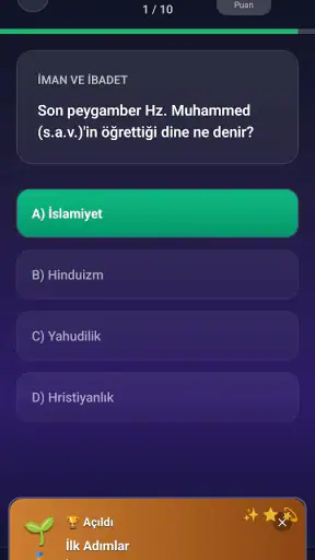 Islami Bilgi Oyunu - Dini Oyun