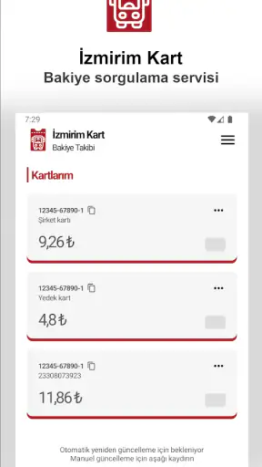 İzmirim Kart Bakiye Sorgulama
