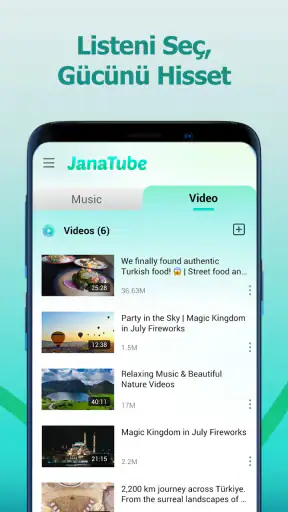 JanaTube: Video ve Müzik Çalar