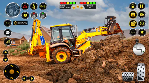 jcb eksavatör simülatör oyunla