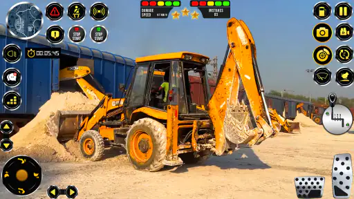jcb eksavatör simülatör oyunla