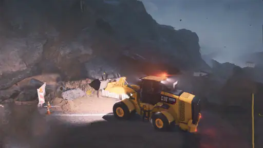 JCB inşaat oyunları simülatörü