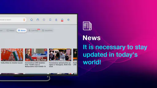 JioSphere - Web Browser for TV