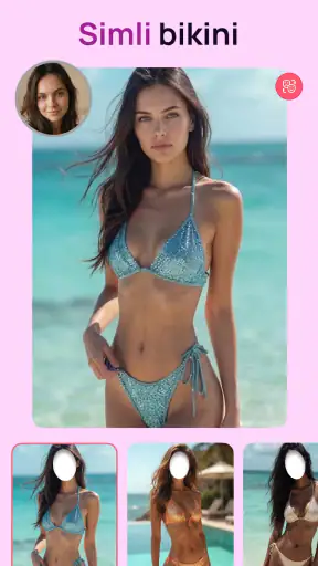 Kadın Bikini Foto Editörü