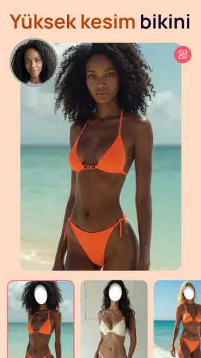Kadın Bikini Foto Editörü