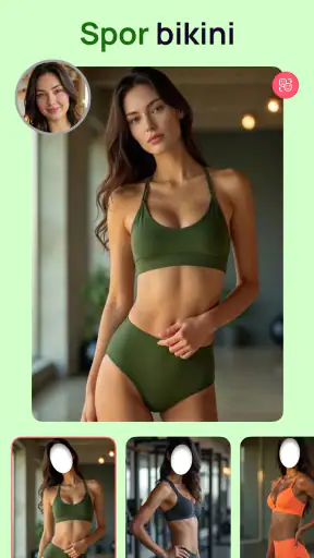 Kadın Bikini Foto Editörü