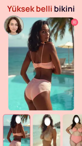 Kadın Bikini Foto Editörü