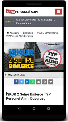 Kamu Personeli Alımı