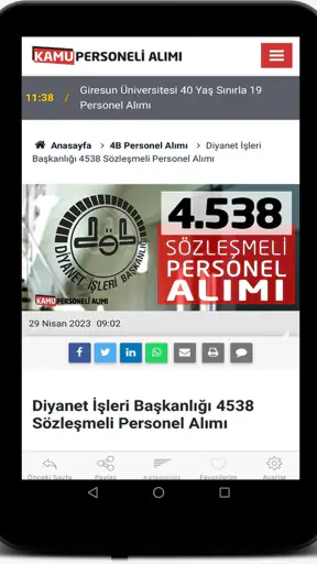 Kamu Personeli Alımı
