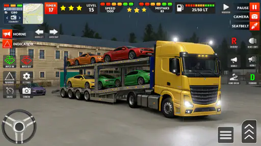 Kamyon Simülatörü 3D Oyunu