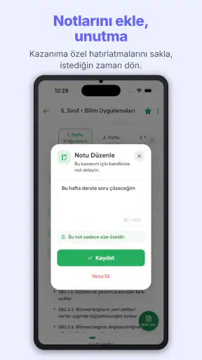 KazanımCepte: Öğretmen Asistan