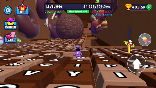 Keyboard Escape: Speed Parkour