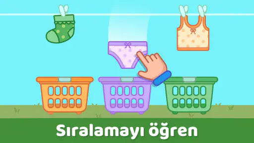 Kreş eğitici çocuk oyunları