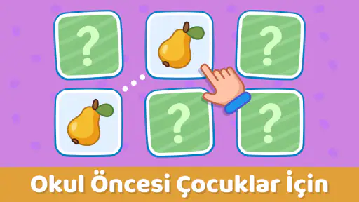 Kreş eğitici çocuk oyunları