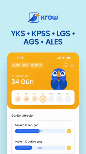 Krow | YKS KPSS LGS AGS ALES