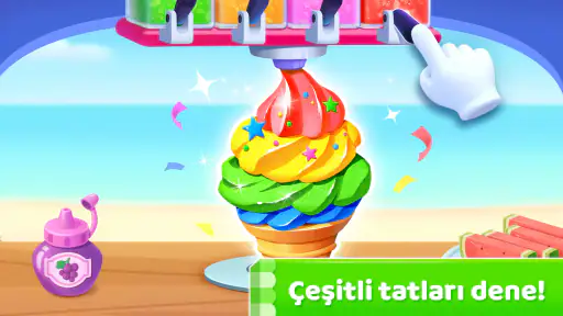 Küçük Panda'nın Dondurma Oyunu