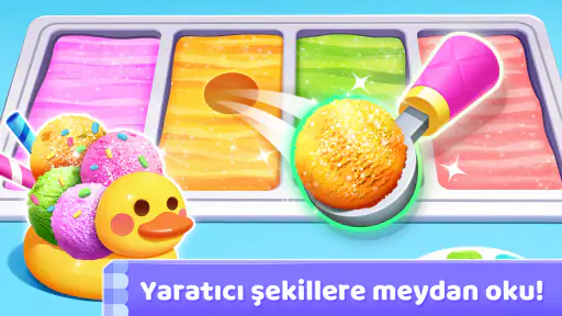 Küçük Panda'nın Dondurma Oyunu