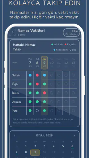 Kur’an Tefeül: Namaz Vakitleri