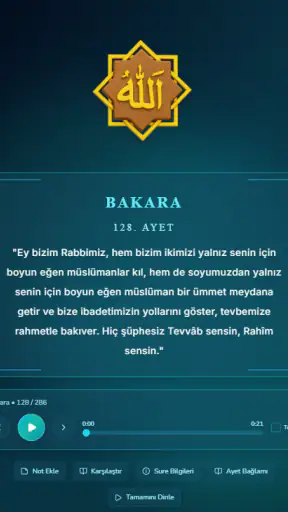 Kur’an Tefeül: Namaz Vakitleri