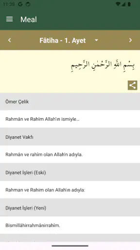 Kuran ve Meali