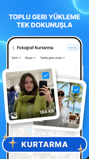 Kurtarılan Fotoğraf ve Video