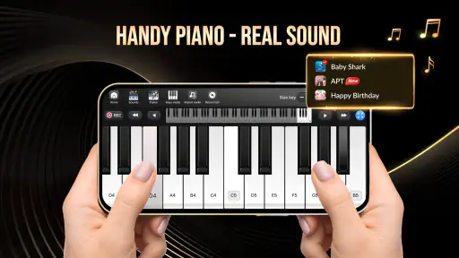 Learn Piano - Real Keyboard