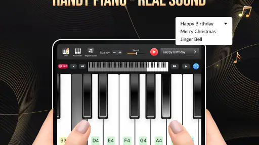 Learn Piano - Real Keyboard