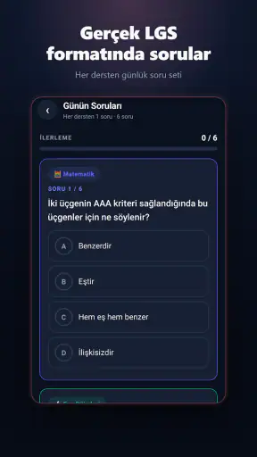 LGS Test - 8. Sınıf Hazırlık