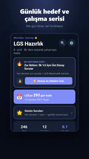LGS Test - 8. Sınıf Hazırlık