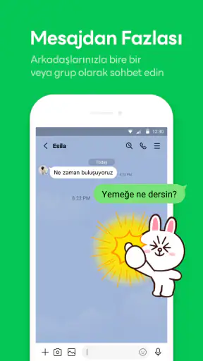 LINE: Arama ve Mesaj