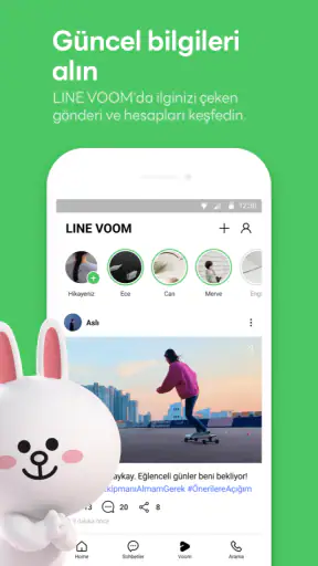 LINE: Arama ve Mesaj