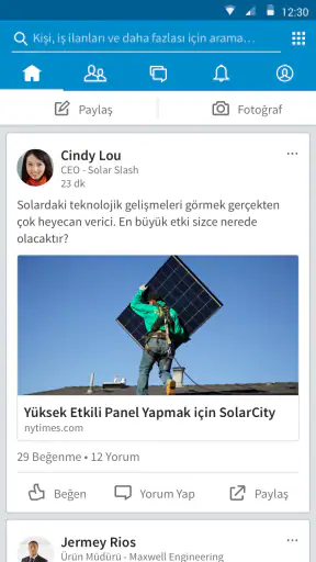 LinkedIn: Topluluk ve Ağ