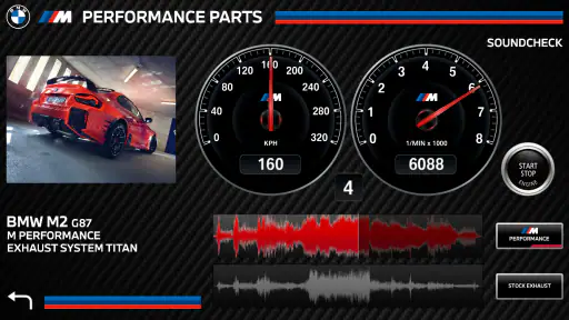 M Performance Sound Player