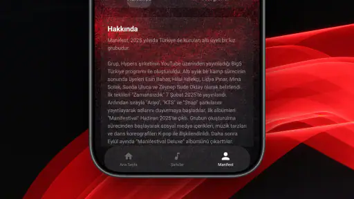 Manifest İnternetsiz