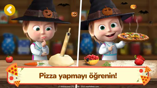 Maşa ile Koca Ayı: Yemek Oyunu