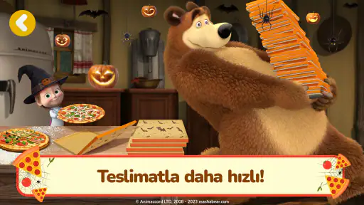 Maşa ile Koca Ayı: Yemek Oyunu