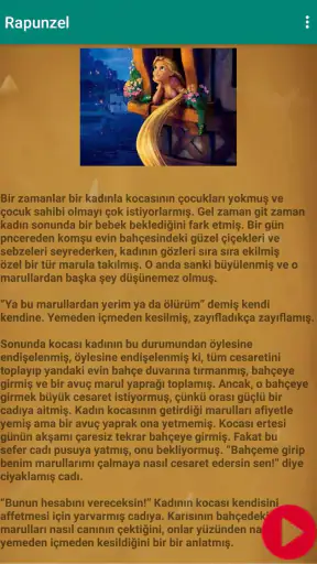 Masal ve Hikayeler Oku, Dinlet