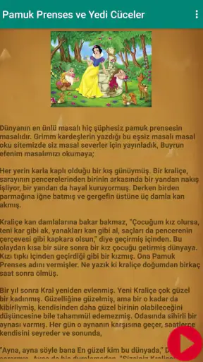 Masal ve Hikayeler Oku, Dinlet