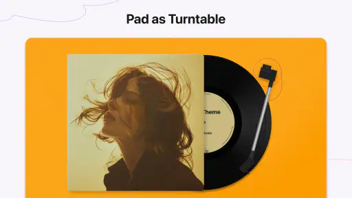 MD Vinyl - Müzik Çalar Widget