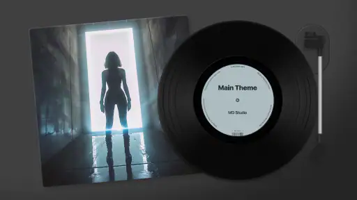 MD Vinyl - Müzik Çalar Widget