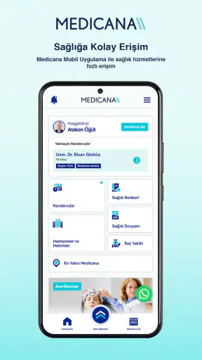 Medicana Mobil Uygulaması