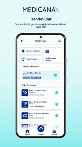 Medicana Mobil Uygulaması