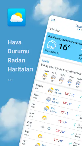 Meteored: Hava Durumu Radarı