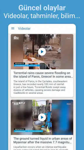 Meteored: Hava Durumu Radarı