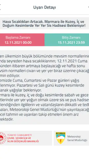 Meteoroloji Hava Durumu